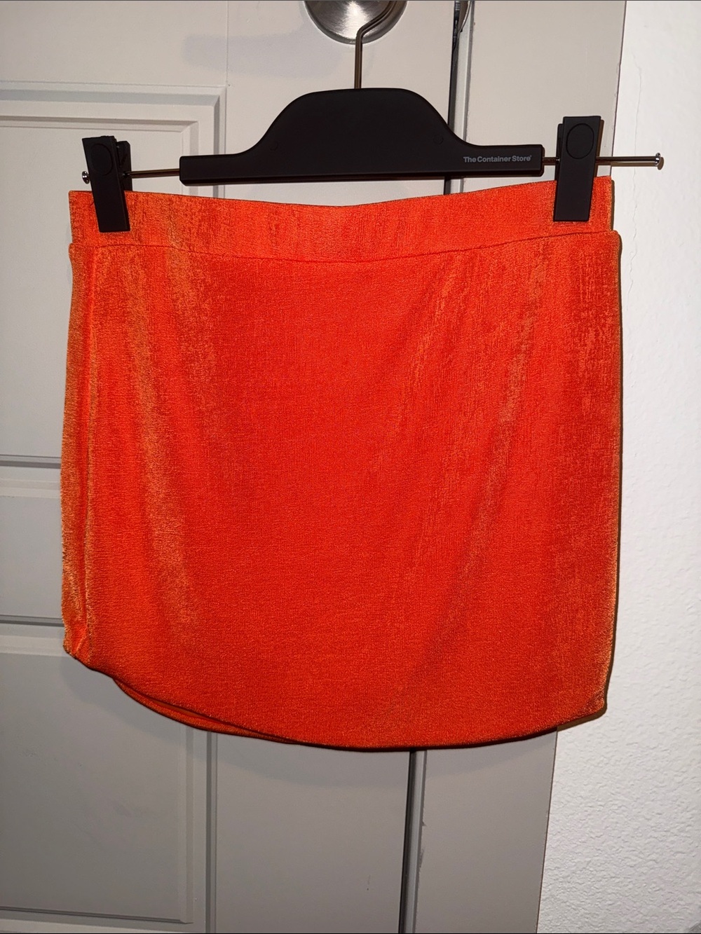 Fashion Nova Orange Mini Skirt